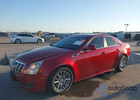 2012 Cadillac Cts Luxury из США, поврежденный, VIN 1G6DE5E51C0141400